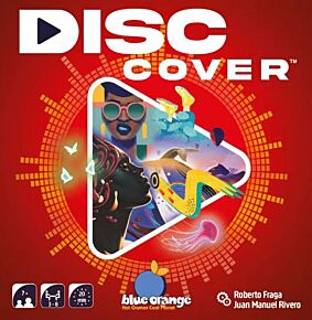 Disc Cover game Blue Orange