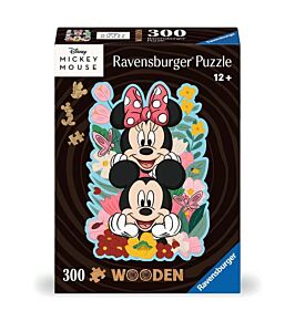 Wooden puzzle Mickey & Minnie