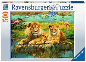 Ravensburger Puzzle 'Lions of the Savannah' (500)