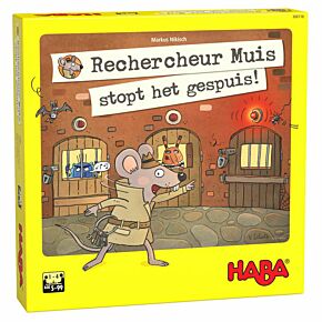 The mousy memory game Inspector Mouse: The Great Escape (HABA game 306116)