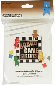 Board Game Card Sleeves Oversize (79x120 mm) transparent (100)