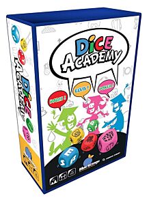 the game Dice Academy (Blue Orange)