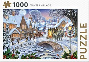 Winter Village - jigsaw puzzle